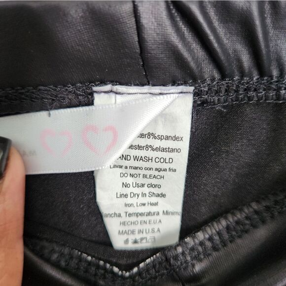 Black Flare Cowboy Pants | Black Bell Bottoms - Picture 3 of 4